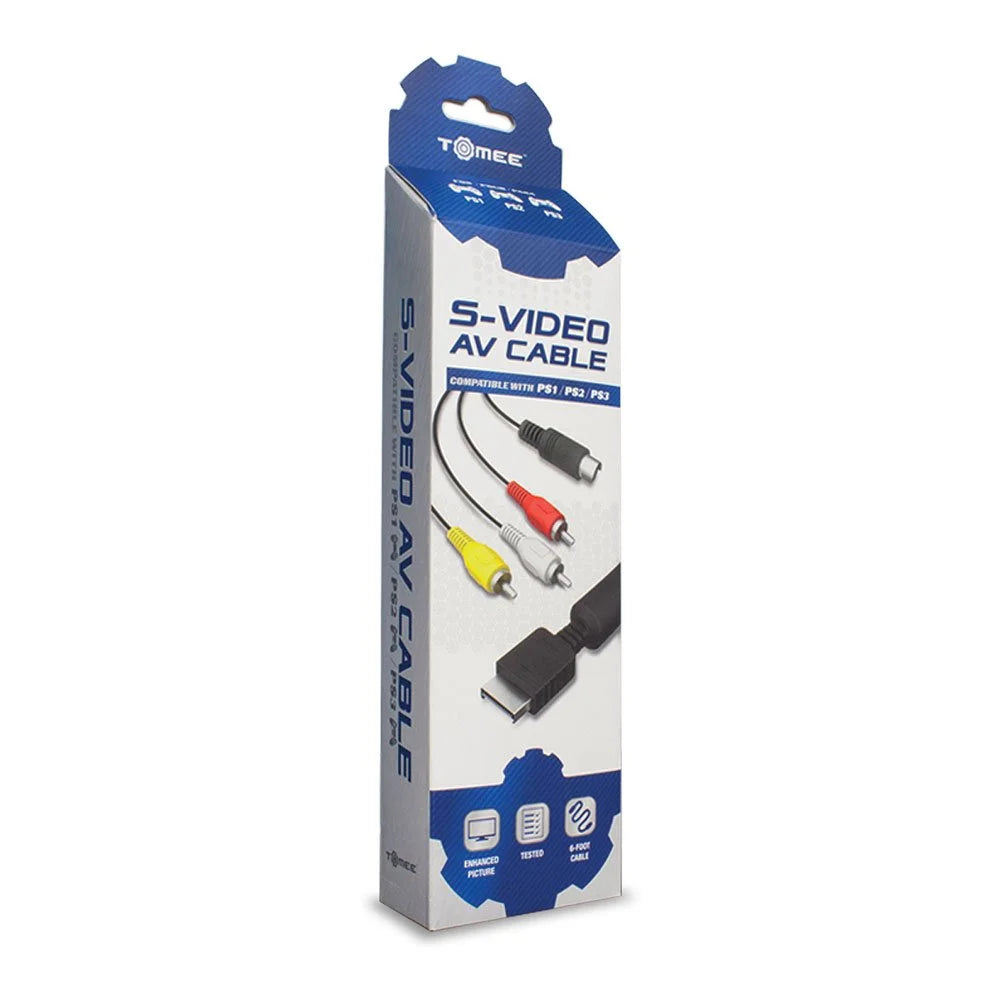 AV S-Video PS2/ PlayStation for PS3/ Cable