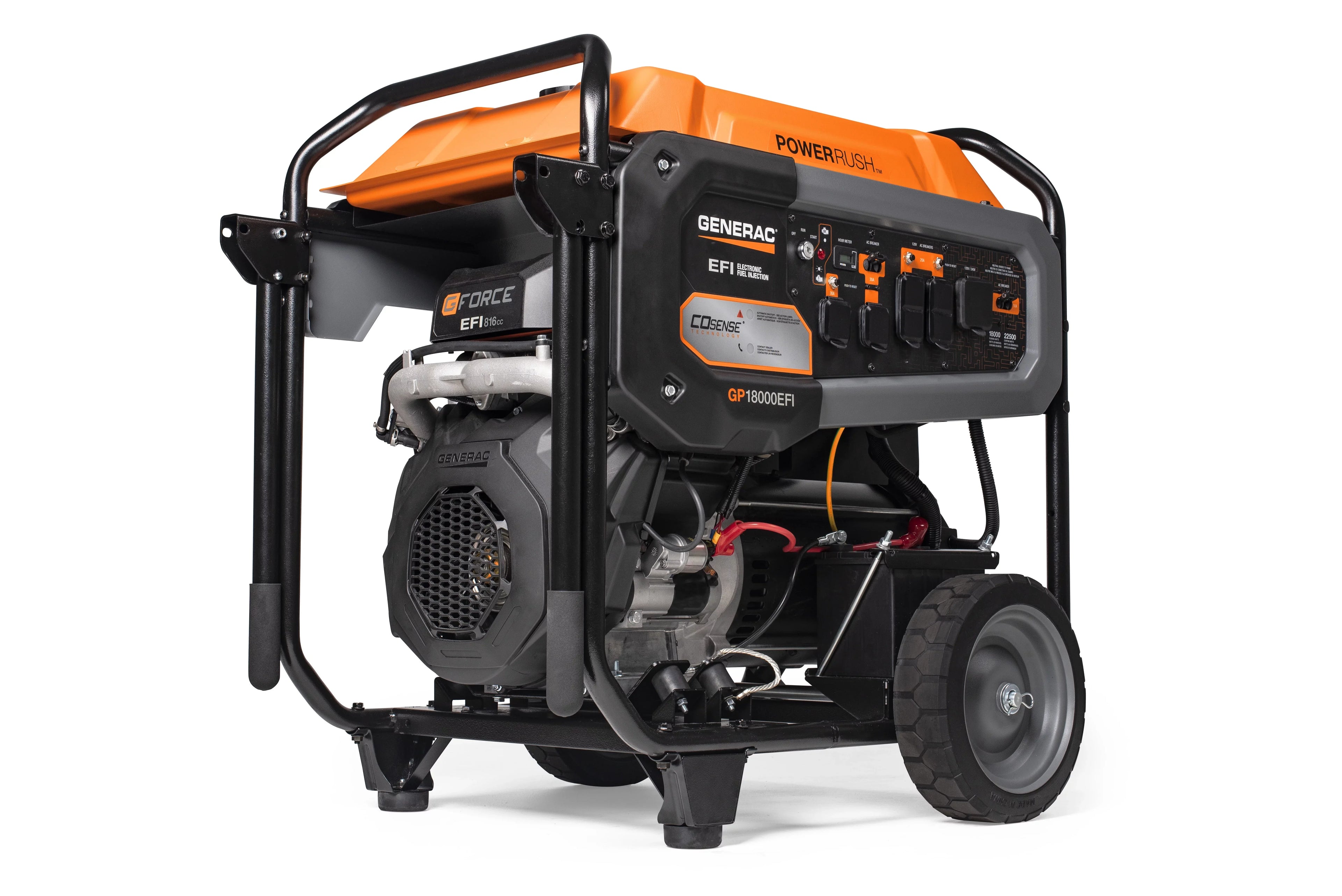 Portable Gas Generator- Generac 49st 7706 GP18000EFI Powered