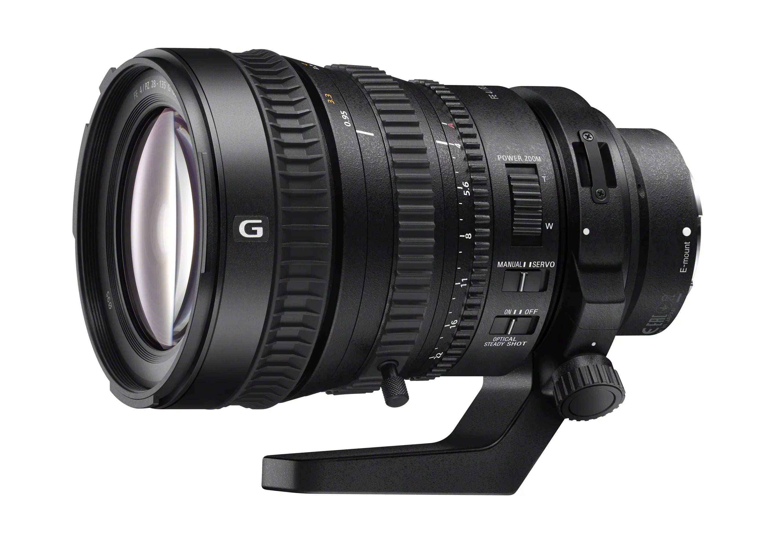 G PZ F4 SELP28135G Lens OSS FE Power E-mount Zoom 28-135mm