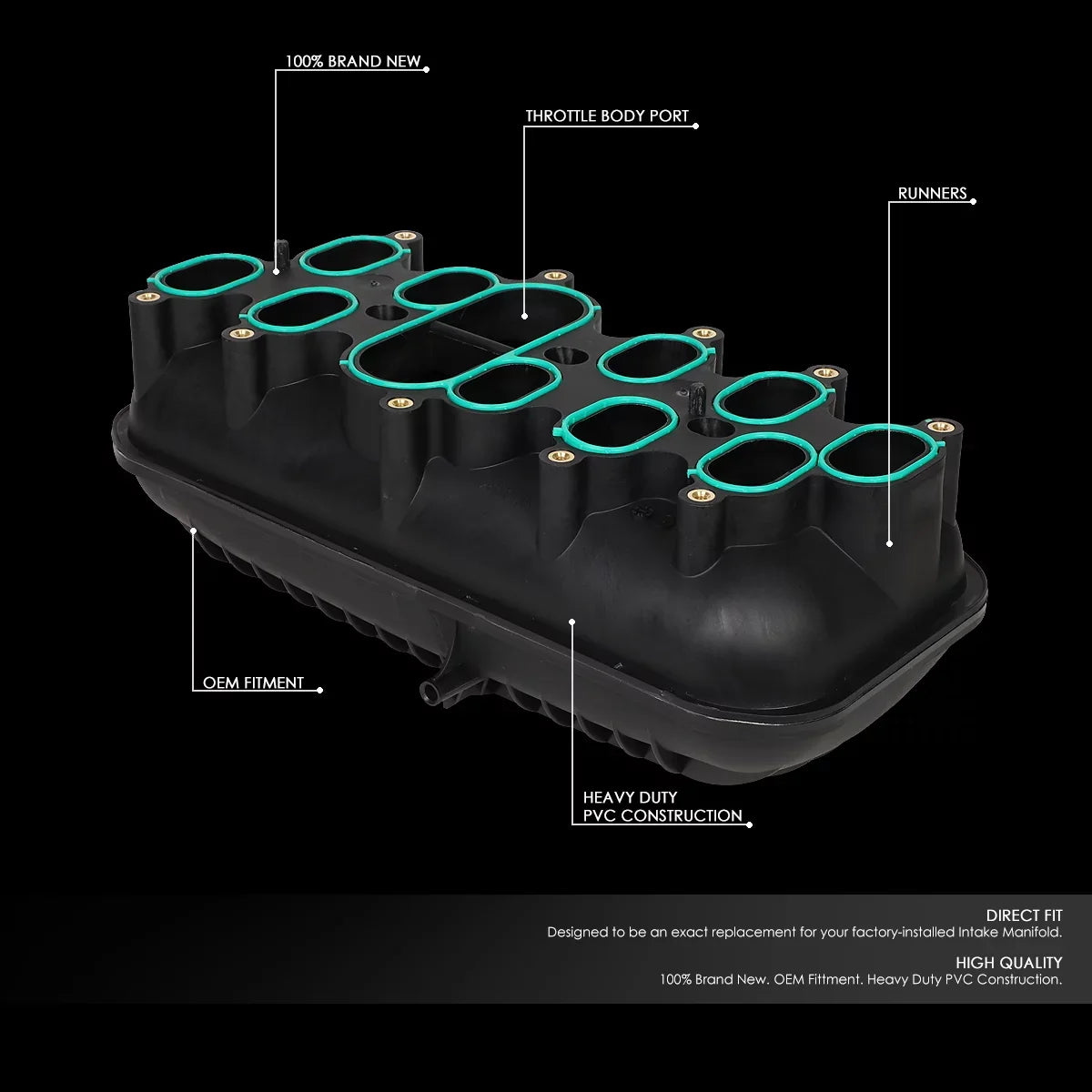 13 Super 10 11 15 09 16 F550 08 Engine 02 17 Kit 04 12 03 For 01 E350/E450/F250 07 F450 to 14 Intake Lower 2000 F350 Ford Duty Excursion Motoring Manifold 05 6.8L 2018 06 DNA OEM-ITM-010