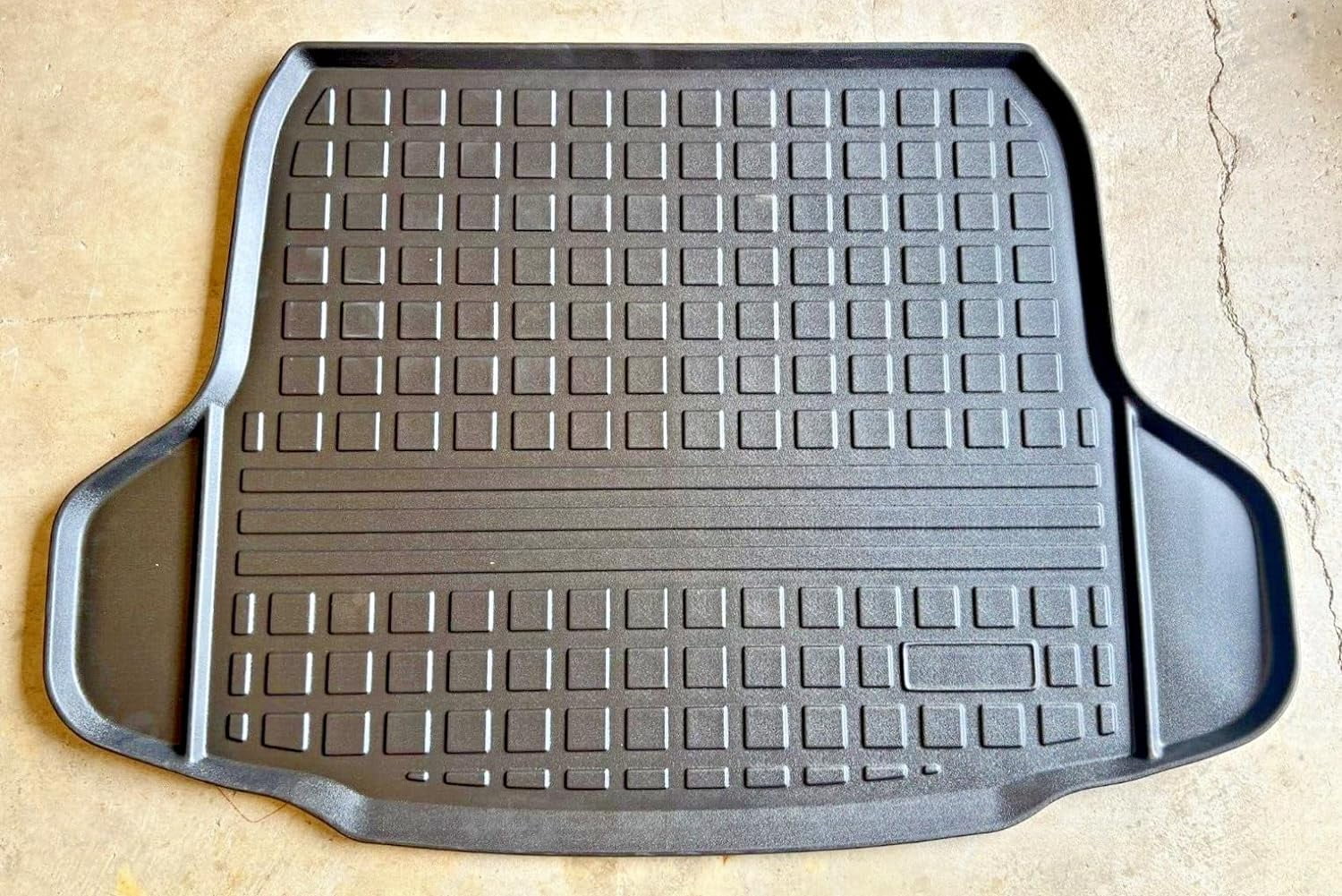 Pad EACCESSORIES Cars Weather-Resistant for Liner SENTRA – Trunk Mats Nissan EA Boot–Laser Design Pre-Cut Mat Trunk Car with Tray Mat Lip–Non-Slip 2020-2024 for Cargo Raised – Trunk