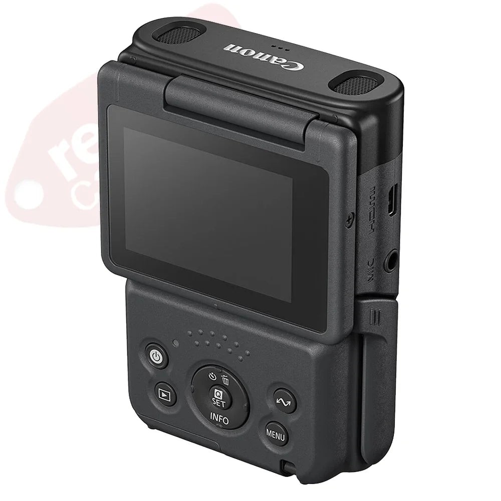 PowerShot Canon V10 Black Camera Vlog