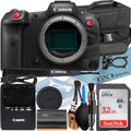 EOS Video + + Card Accessory R5 with Mirrorless C Bundle SanDisk Case Memory + Cinema Canon ZeeTech 32GB (Body) 4K Camera
