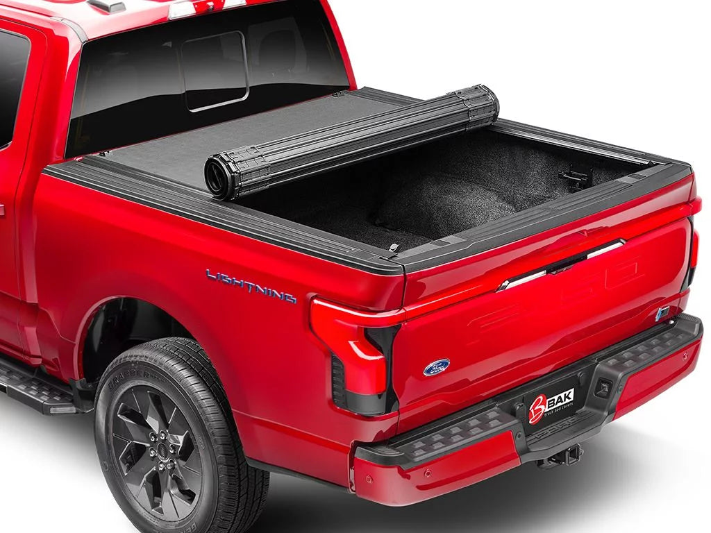 BAK Bed Revolver Hard | F-150 Compatible Bed Ford Cover | 2023 8' Rolling 2021 RealTruck by Tonneau - X4s with 2" 80338 Truck (97.6")