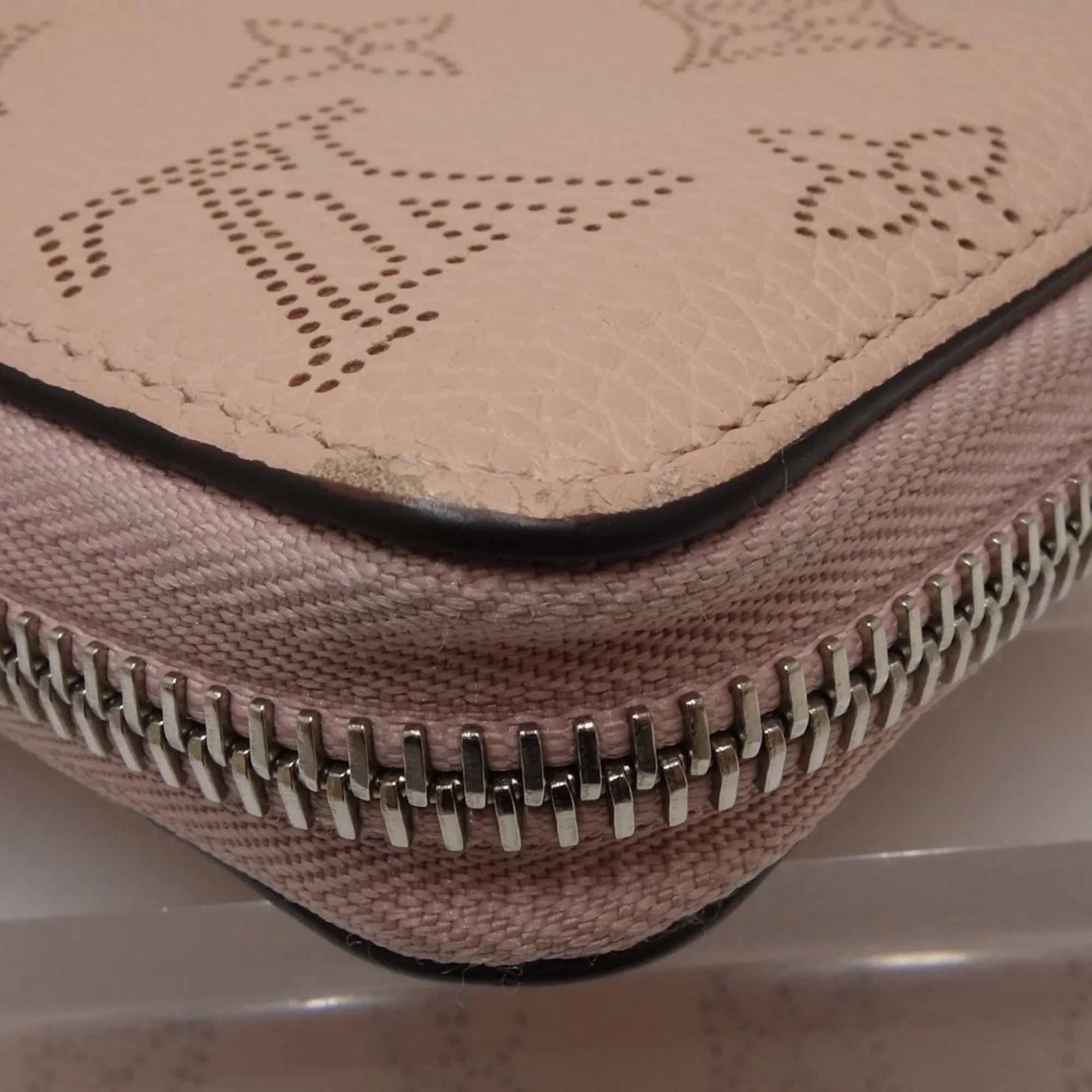 Monogram Long (Pink) 083014 LOUIS Pre-Owned Zippy (Good) Mahina VUITTON M61868 Magnolia Wallet