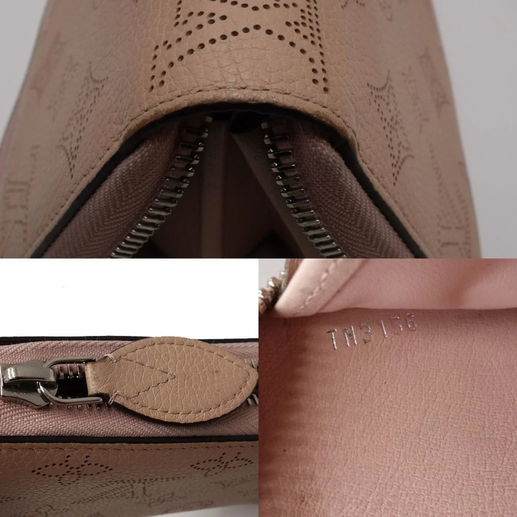 Monogram Long (Pink) 083014 LOUIS Pre-Owned Zippy (Good) Mahina VUITTON M61868 Magnolia Wallet