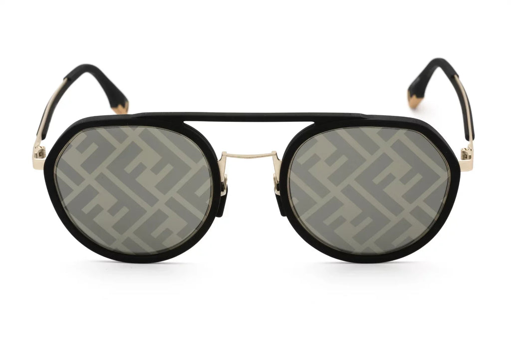 FE40040U Men's Sunglasses Pattern 51 Fendi 02C Pilot
