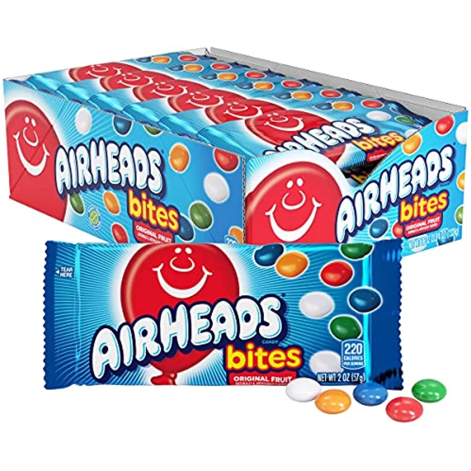 Concessions, Fruit, Of Movie Airheads Holiday, Non Theater Bites Melting, Candy Oz 2 18) Bag, Pack Party, Candy, (Bulk