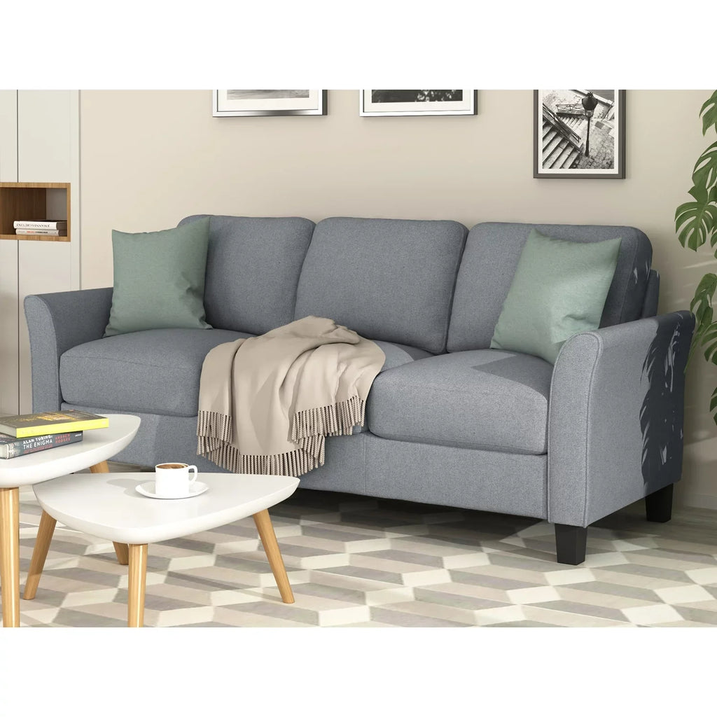 Living and Anself Furniture Room 3-seat (Gray) Sofa chair