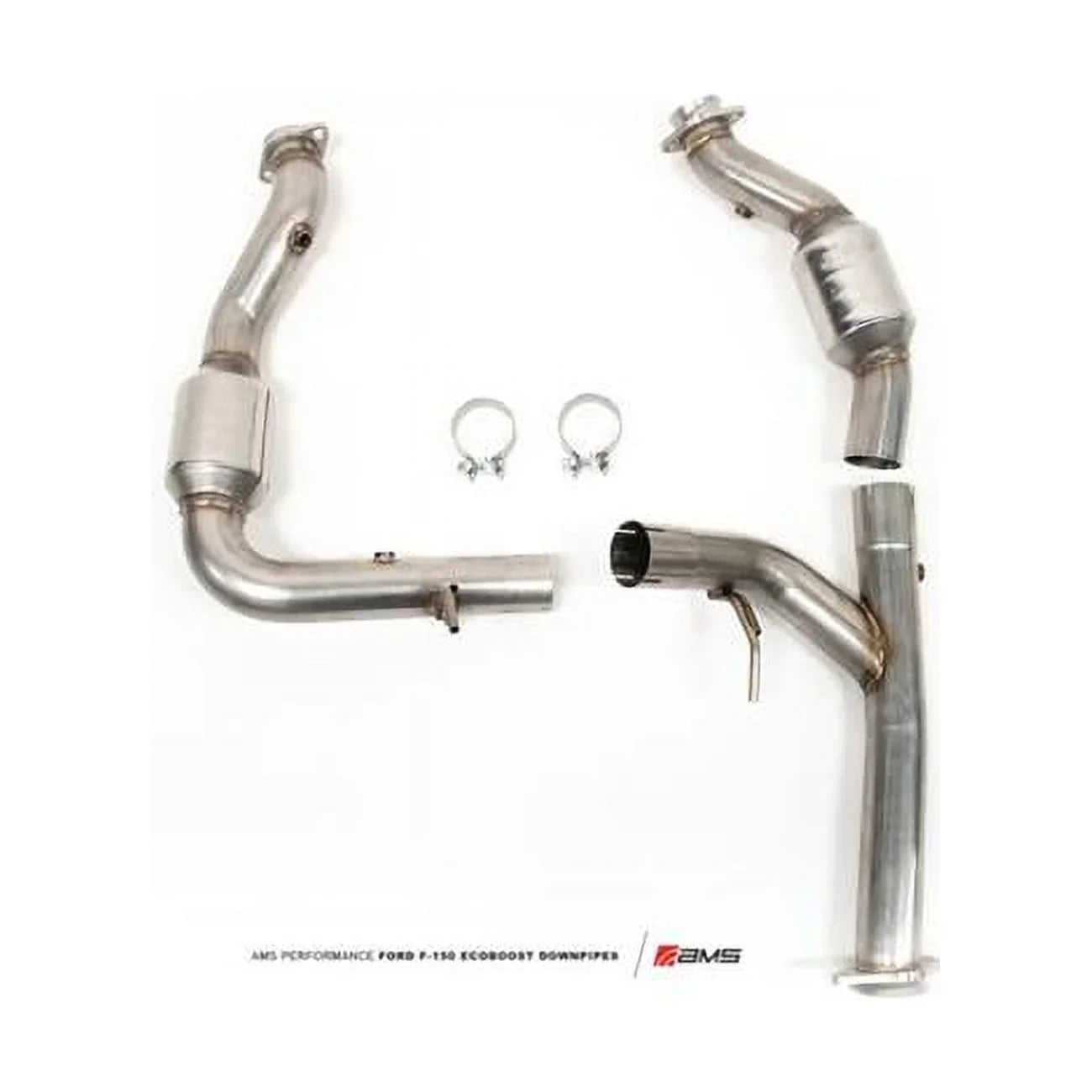 Downpipe AMS Ecoboost Ford 2015 for Plus F-150 Compliant Catted Federal 3.5L EPA