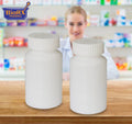 by BioRx Caps (QTY. Mega-Pro, WHITE Vials Child-Resistant Pharmacy Dram Caps, Included Sponix 30 130)
