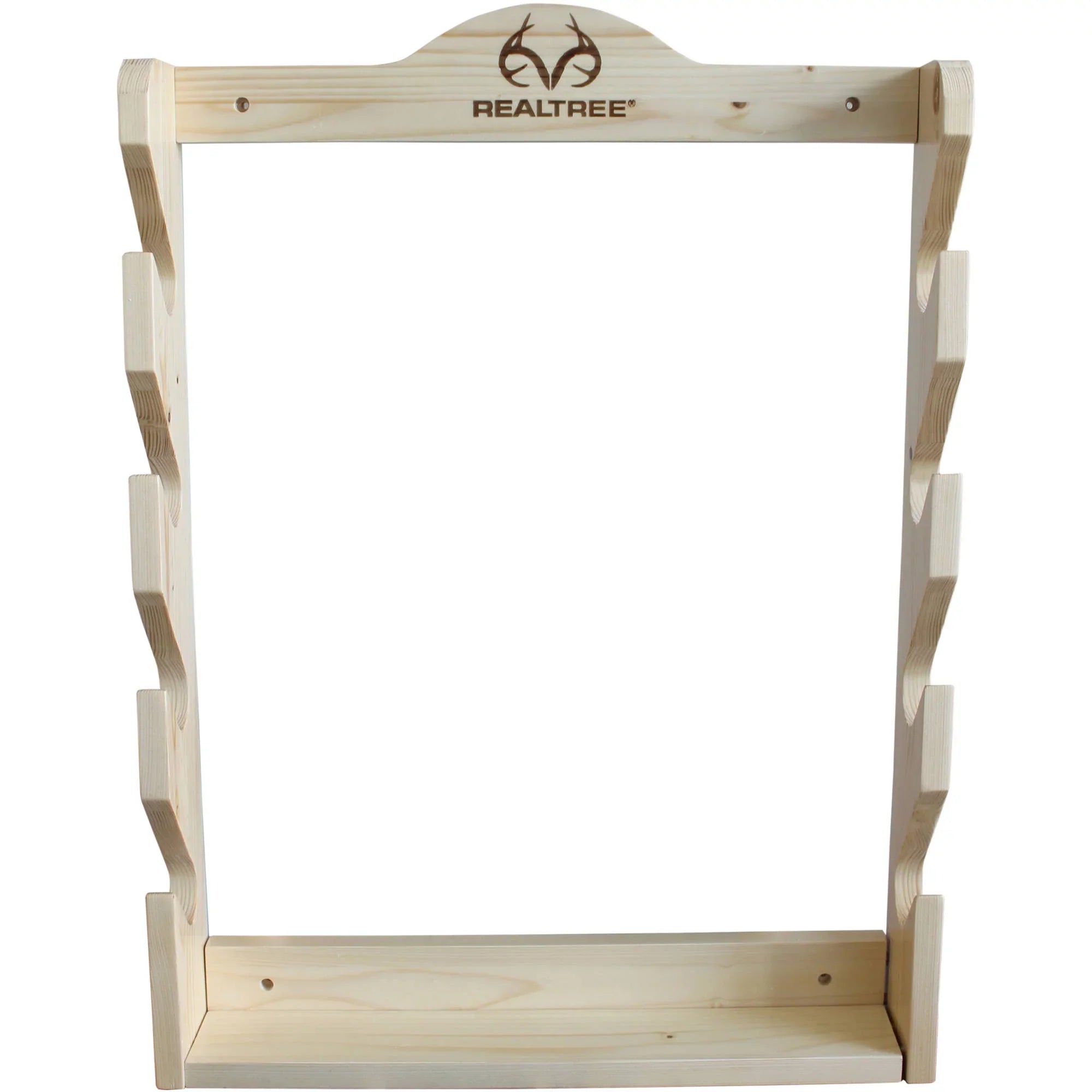 '- with - Rush Rack Realtree Creek Handcrafted Wall Creations Gun Durable Pine Hardware Hidden Solid 4