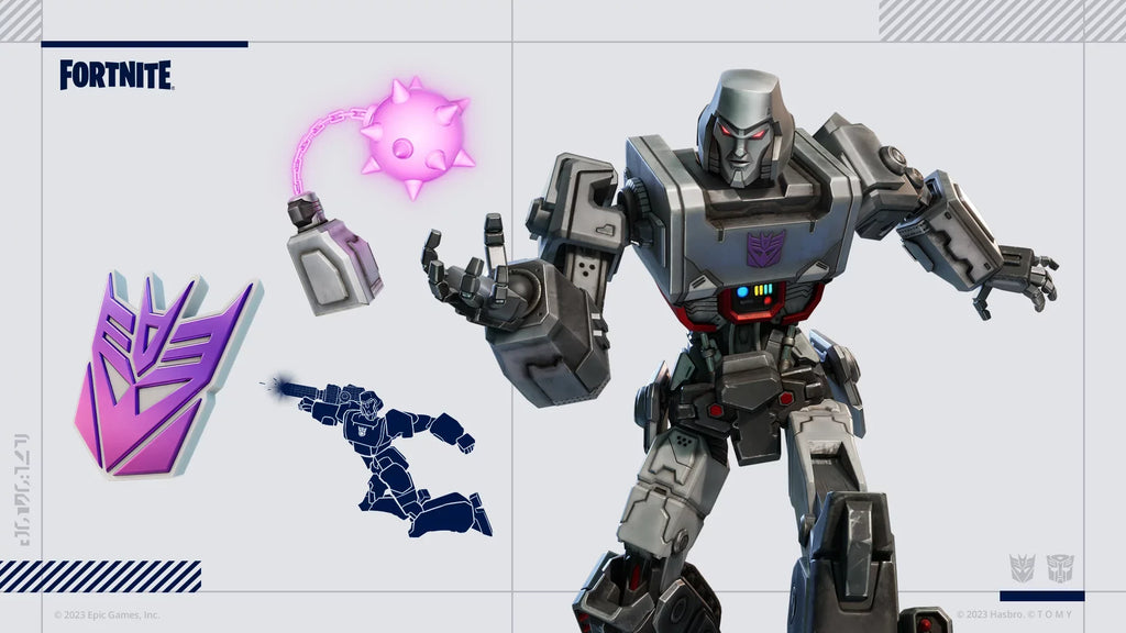 '- PlayStation Transformers Fortnite 4 Pack,