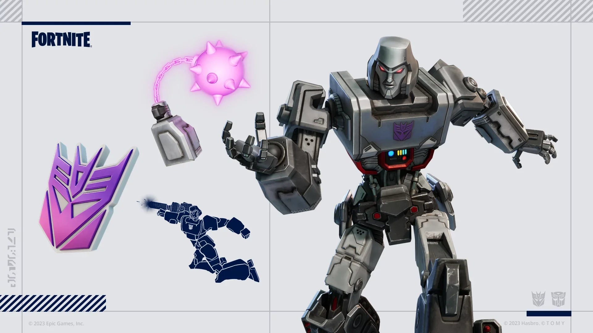 '- PlayStation Transformers Fortnite 4 Pack,