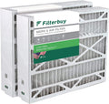 AC 20x26x5 Electro-Air Pleated Filters for (2-Pack) and Filterbuy 8 Furnace White MERV HVAC Rodgers Air