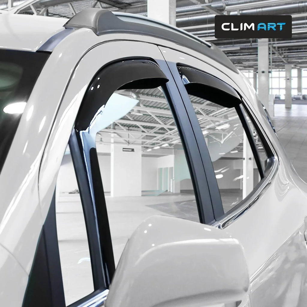 Rain - 4 Vent Incredibly Visors, for Vent CLIM Window Original Deflector, Window Durable pcs. 2013-2023, 613268 Buick Deflectors, in-Channel ART Guards Encore