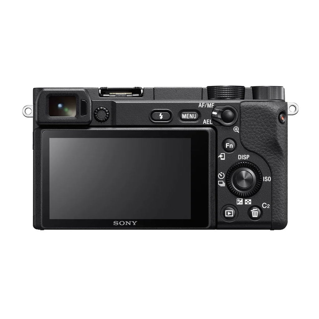 Camera ILCE6400L/B Holiday Digital Sony (Black) with Bundle Mirrorless 16-50mm