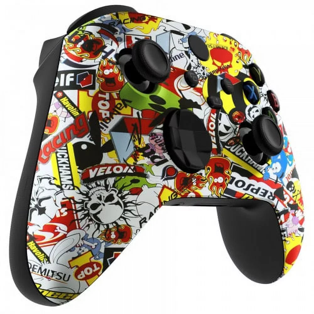 One Bomb" (with X jack) Unique Controller 3.5 Design Xbox Custom UN-MODDED "Sticker