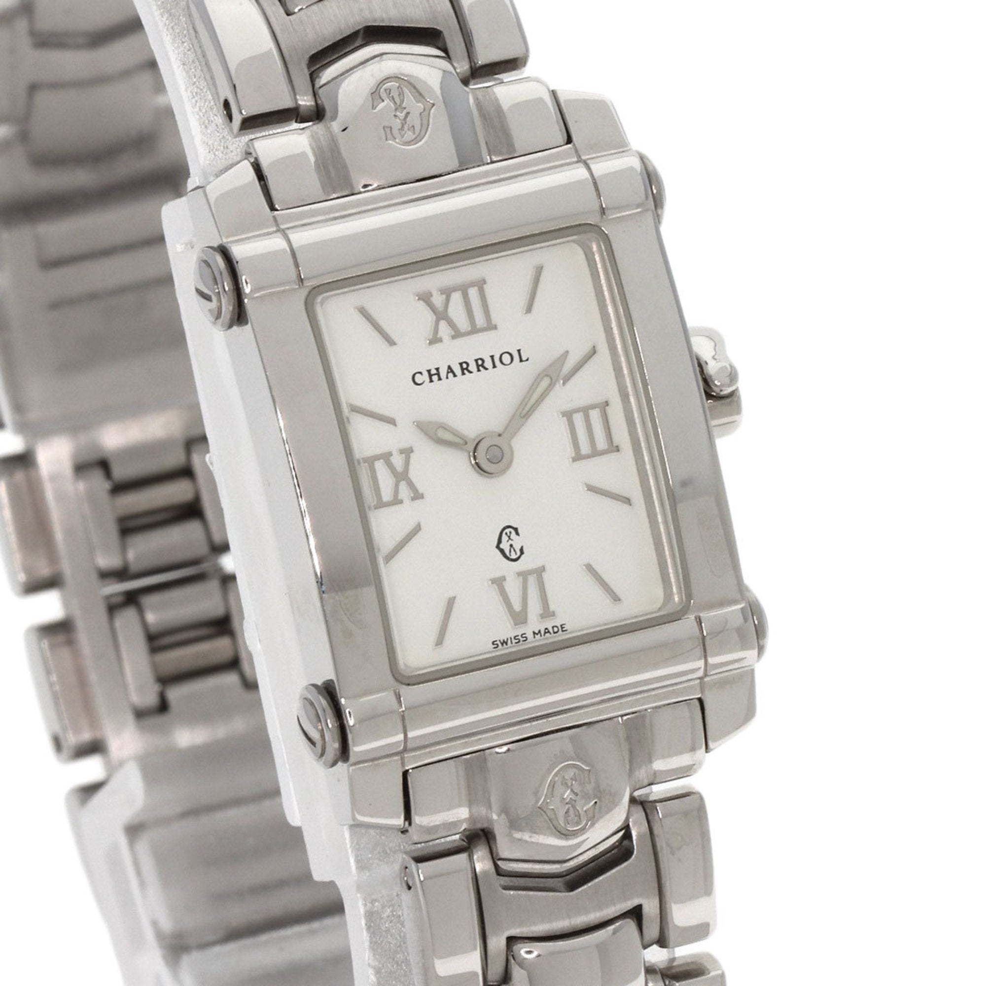 Watch Ref.9012911 (Good) CHARRIOL Philippe Columbus PHILIPPE Steel/SS Charriol Pre-Owned Ladies Stainless