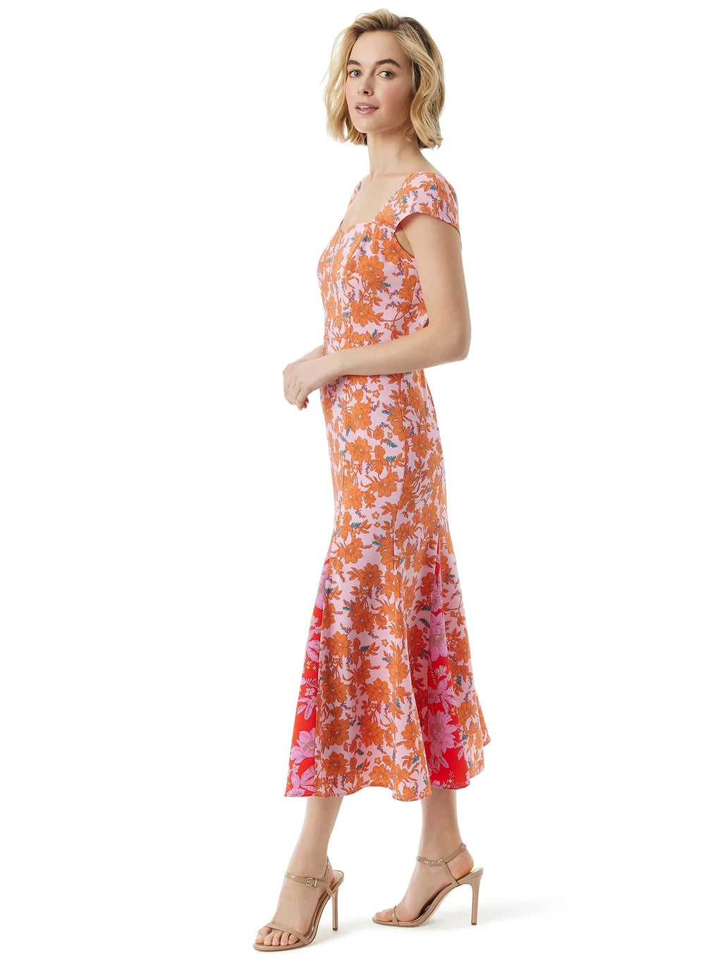 Flare Sleeve Simpson Jessica Women's Cap Dress