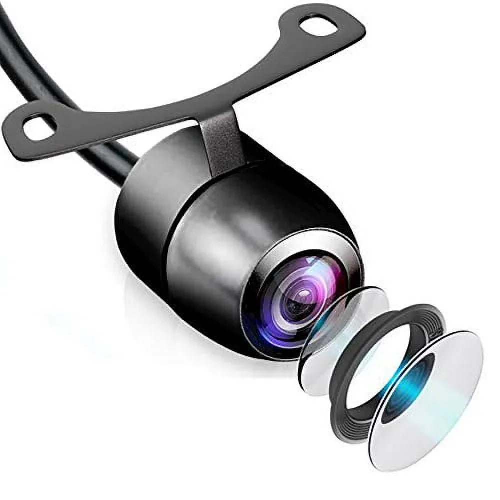 Camera & Assist Lights Mount Output Rca Pyle Waterproof Backup Rear Led Tvl Marine Grade Lines 420 - Built-In Vision - Resolution Night Cam Parking/Reverse Universal Scale Front Distance W/