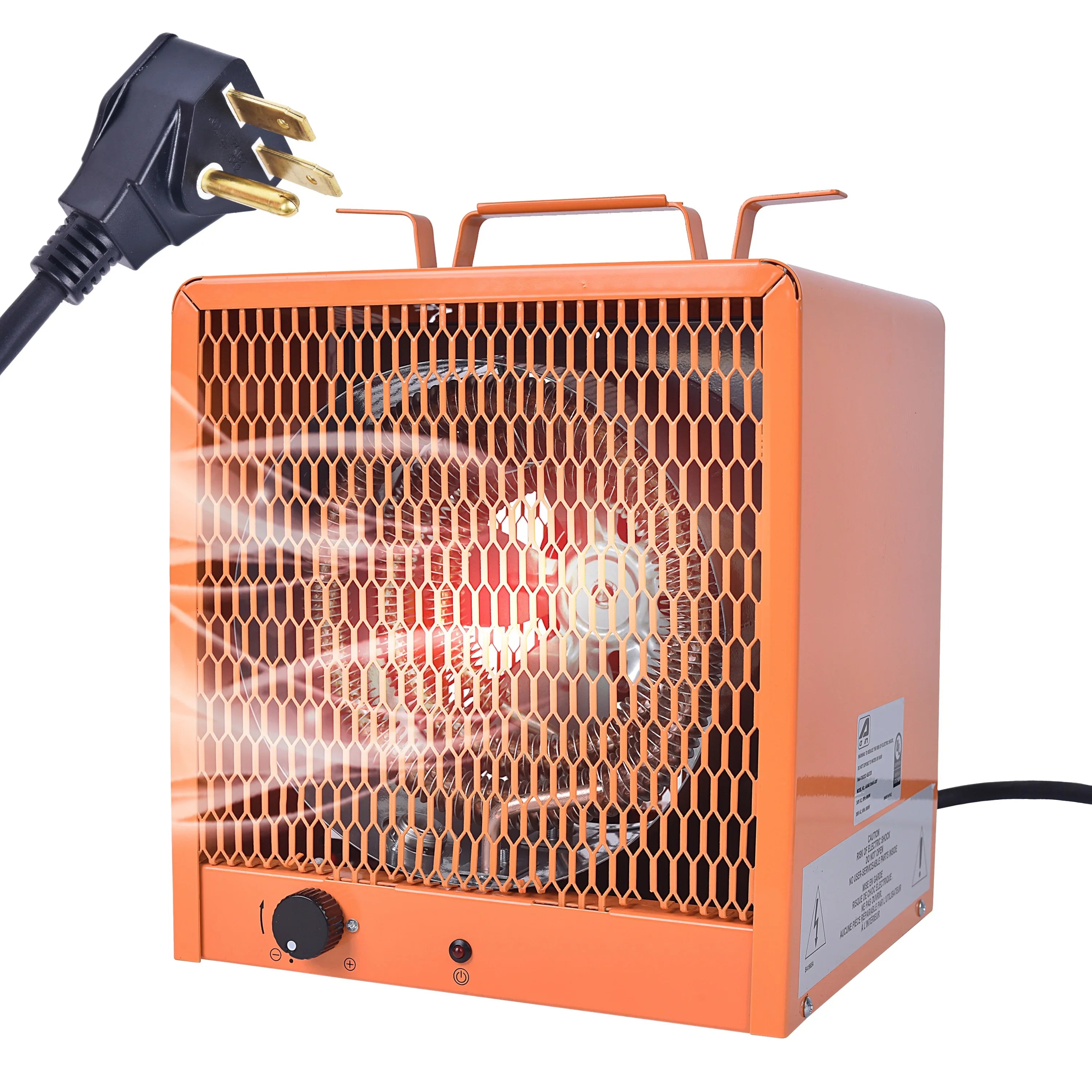 Heater, Fan the Phase Aain Volt/60 240 NEMA#6-30R,Industrial Plug Hz,3 , Watt Forced 4800