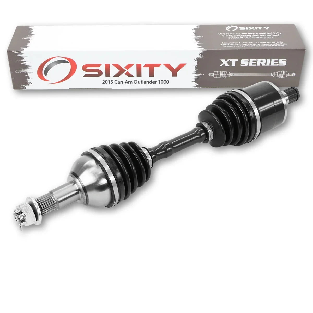 Right 1000 4X4 Outlander EFI - Can-Am Axle XT compatible Sixity with Rear 2015