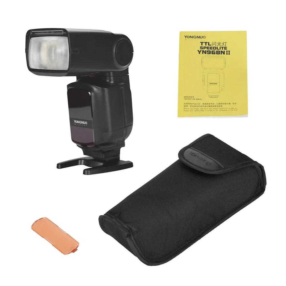 Speedlite Compatible II Wireless YN560 DSLR Flash Cameras Built-in HSS Yongnuo 5600K System YN968N Wireless TTL with 18000s YN622N for YONGNUO Nikon