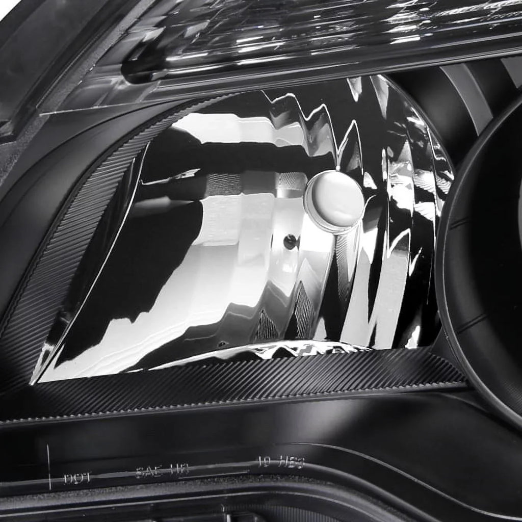 Projector Left BLACK 2012 Type Chevy Headlight 2014 - Halogen Set AKKON 2010 For 2013 & 2015 Right Equinox Headlamp 2011