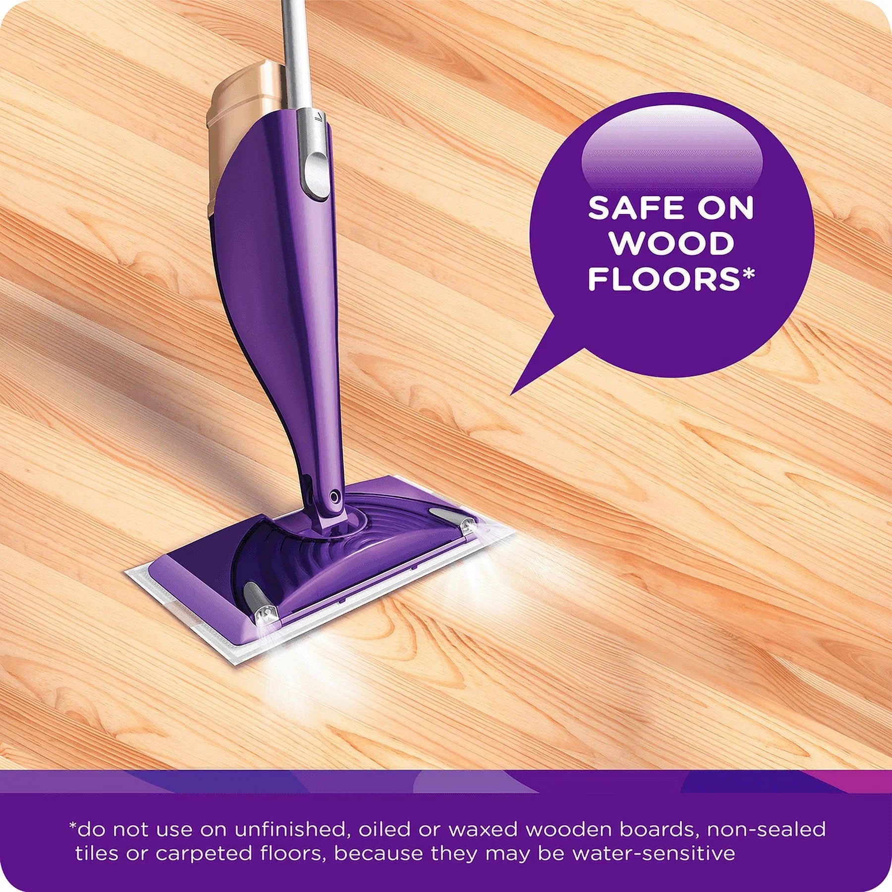 Gain All Cleaning 1.25L(4/Case) WetJet - Purpose Swiffer System,
