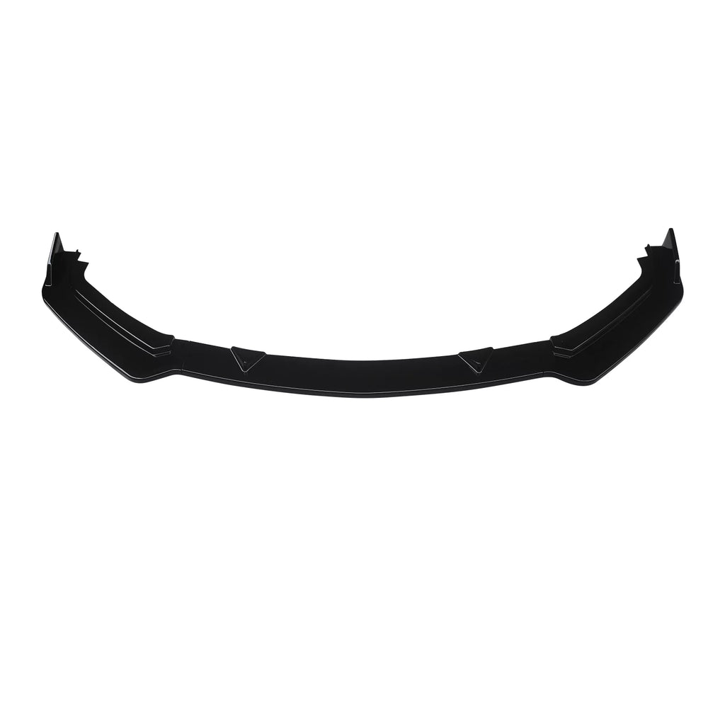 Lip Q60 Infiniti NINTE for Gloss Front 3PCS Bumper Black 2017-2023