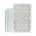 18x24x2 Air 2" 1-3/4 of Glasfloss. Actual Filters 10 MERV 17-1/2 Pack 12 Size: by x Pleated 23-1/2 Inch x