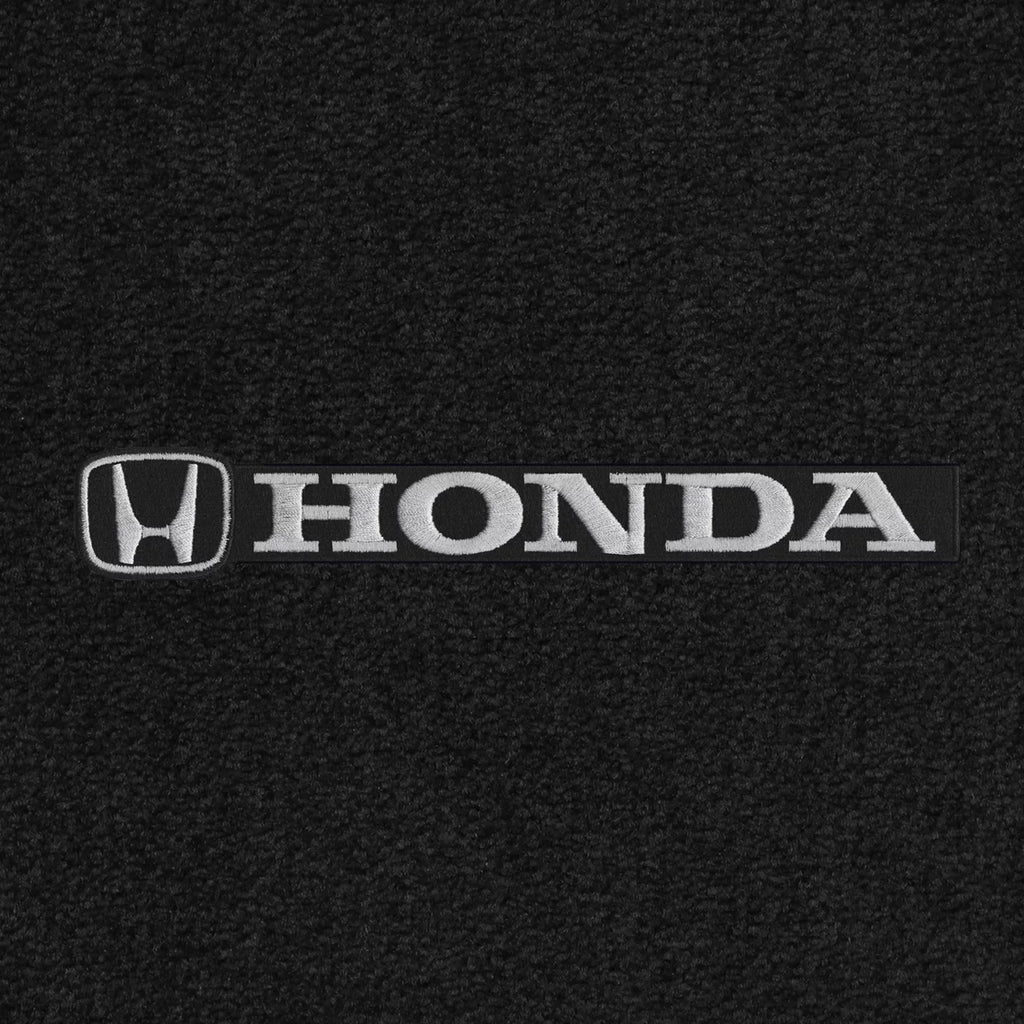Lloyd for LogoMat Black Honda 2014-2015 Custom Mats Plug-In (No Trunk Accord Hybrid) Hybrid Fit Floor Mats