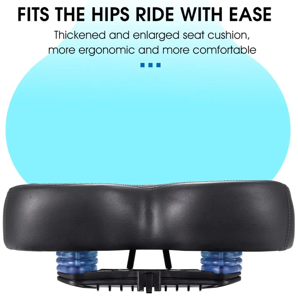 for Aibecy Ergonomic Comfortable Long Distance Design Bike Cushion Widen Riding Shockproof Saddle Thicken Replacement Road
