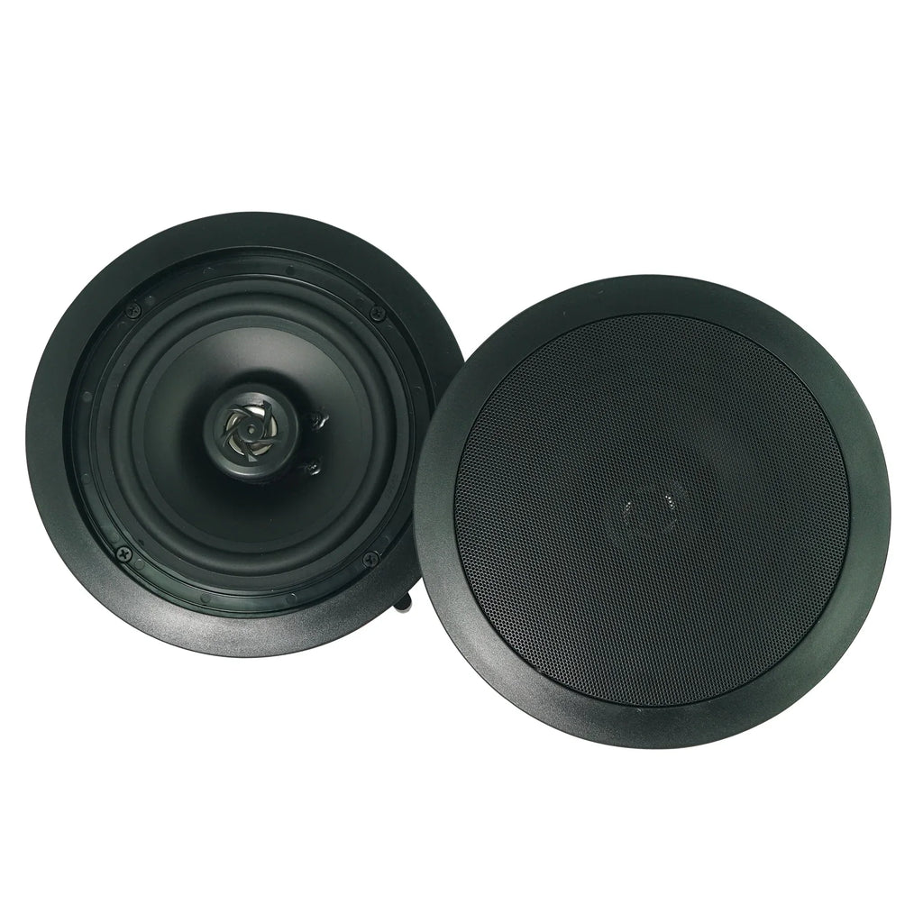 Audio Receiver+(6) Cube+(2) Speakers Pendant+Ceiling 3.5" JBL Home Black 6-Zone