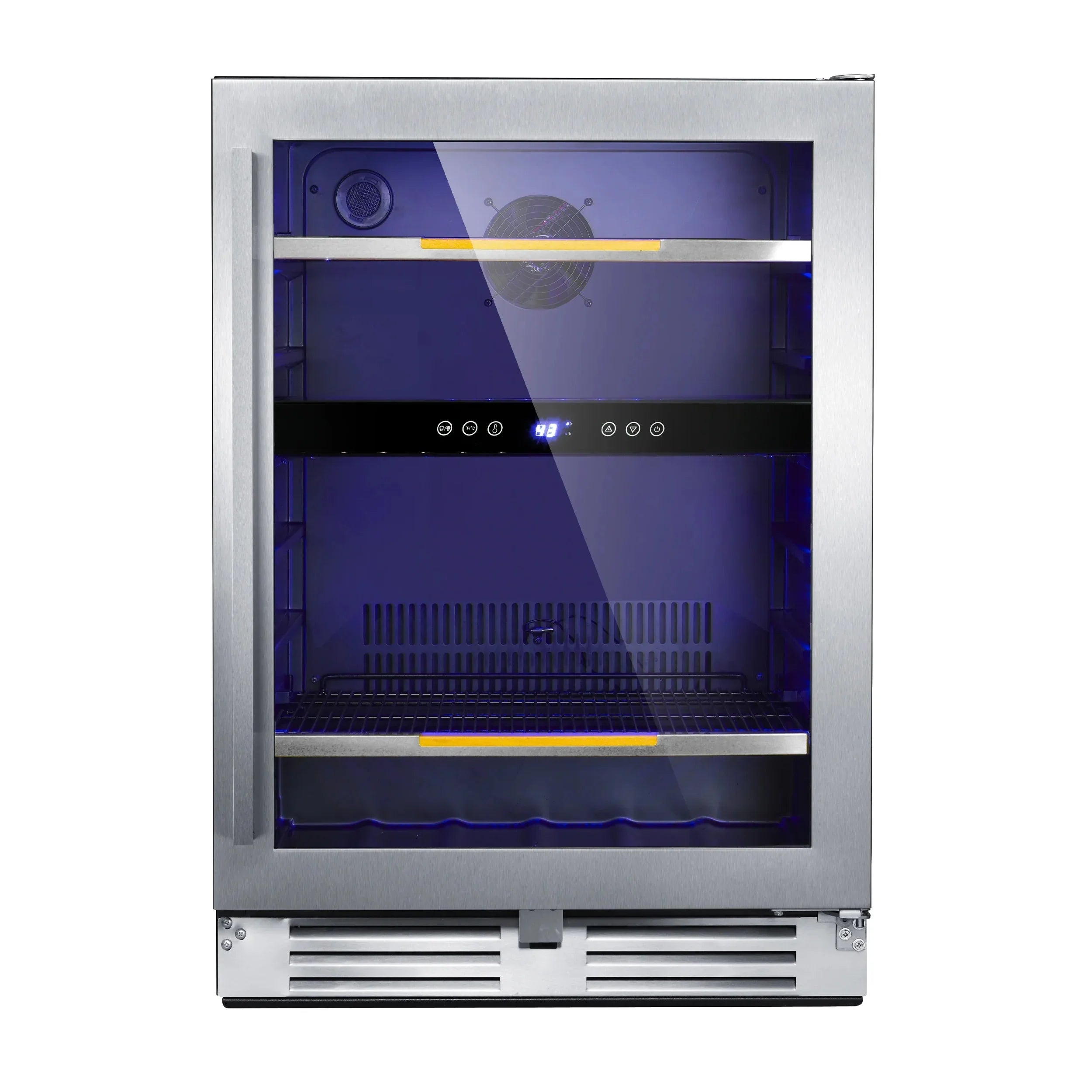 125 ELITE (ARFSE55R3S) Capacity, Steel Center, Avanti Beverage Series Stainless Can in