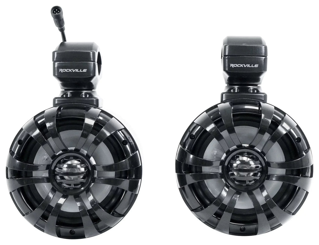 Pods+LED Speakers+Amp Audio RNGR65FE 2018+ Memphis Tower Polaris Pair Ranger For
