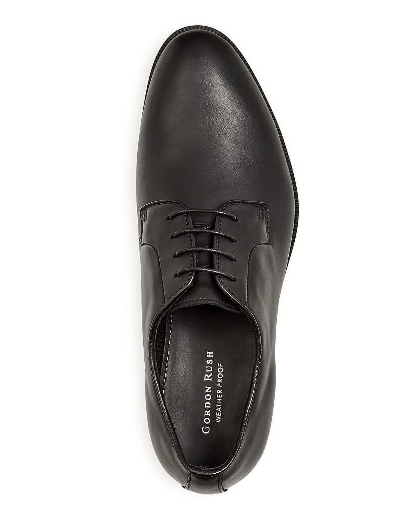 Shoes, Oxfords Leather 10 Plain-Toe BLACK Bailey Rush US Gordon