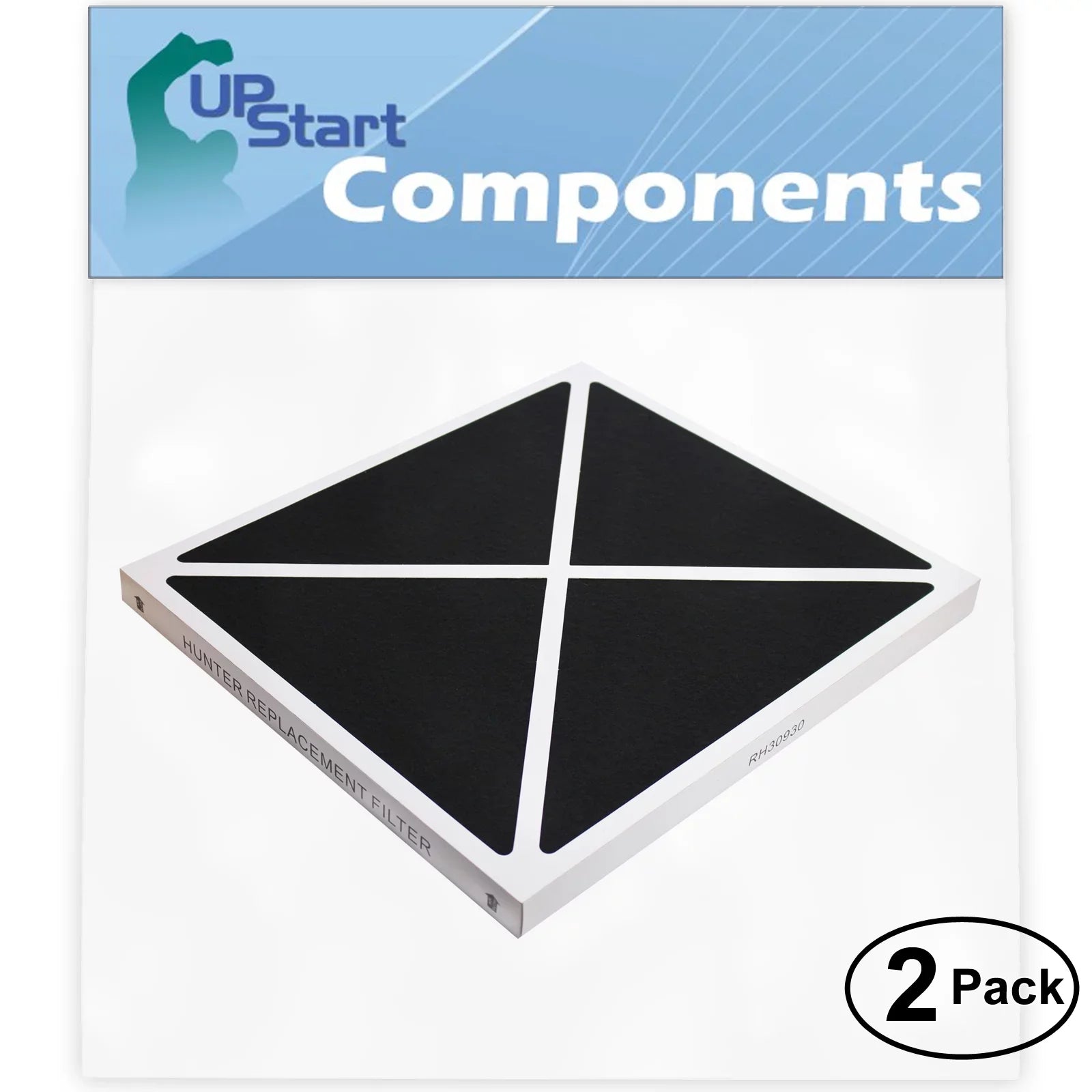 30253 for 30930 - Air Filter with Filter Compatible Replacement Hunter Hunter 2-Pack Air Purifier