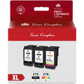 for for Black, Ink High TR4720 275XL Color) (2 1 Toner Printers CL-276 276XL TS3500 Capacity 275 TR4700 Canon Ink TS3520 Kingdom PG-275 Cartridges and PIXMA Cartridges TR4722 Ink 276 TS3522