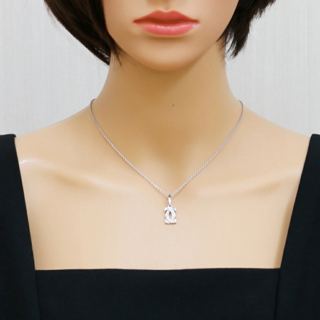 BRJ10000000119251 18K 2C Top Ladies CARTIER New) Cartier (Like Pendant Pre-Owned Diamond