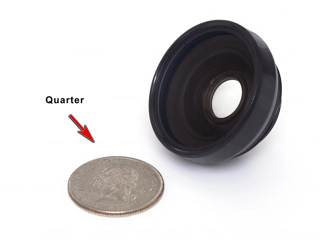 Wide Type. Magnetic GC-FM1AUS Finish (HD) Chrome JVC Angle Lens Style) (Modification W/ 0.45x Macro PICSIO