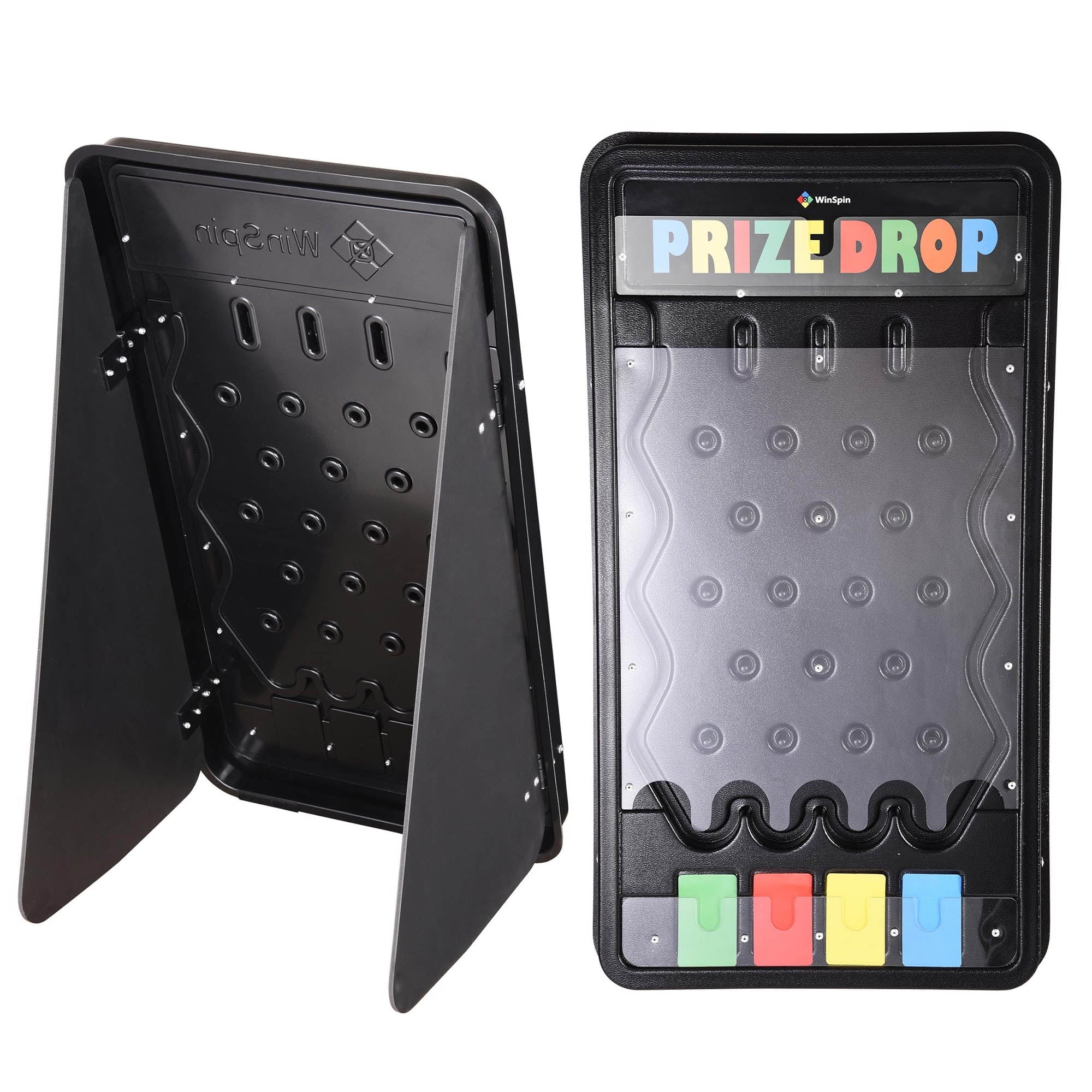 WinSpin Board Home Drop 25" Pucks Drop Tradeshow Prize w/20 Disk Game