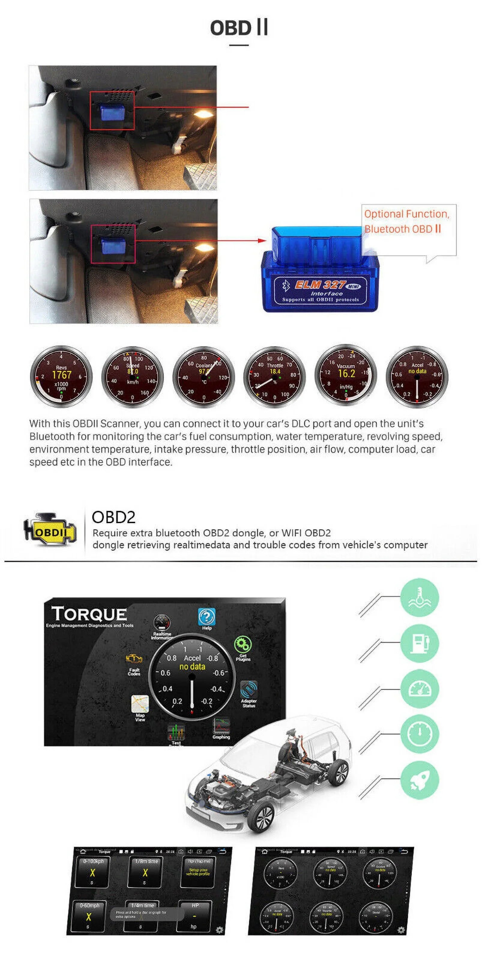 2+32GB 2005-2015 NAVI GPS Fit Radio Stereo Toyota Tacoma Android Car IPS BT 9" 13 1280*720 Carplay