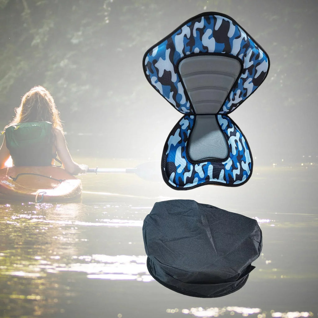 Support Detachable Fishing Back Canoes Strap for Stand Boat up Pad Adjustable Seat Kayaks Chair Sitting Kayak Seat Paddleboard Bleacher Seat