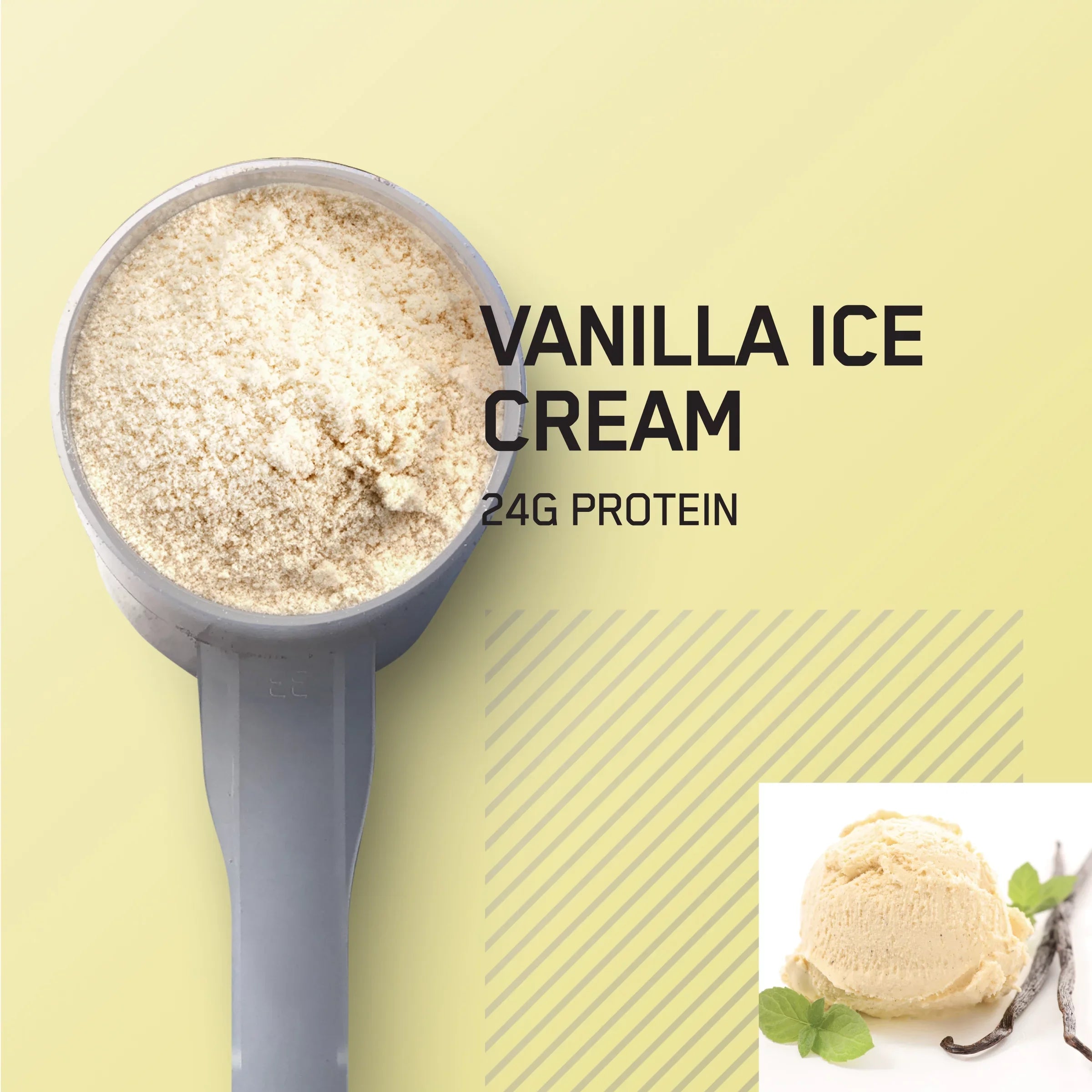 Gold Protein Ice Optimum Cream, Vanilla lb, Nutrition, 9.98 Servings Powder, Whey Standard 100% 146