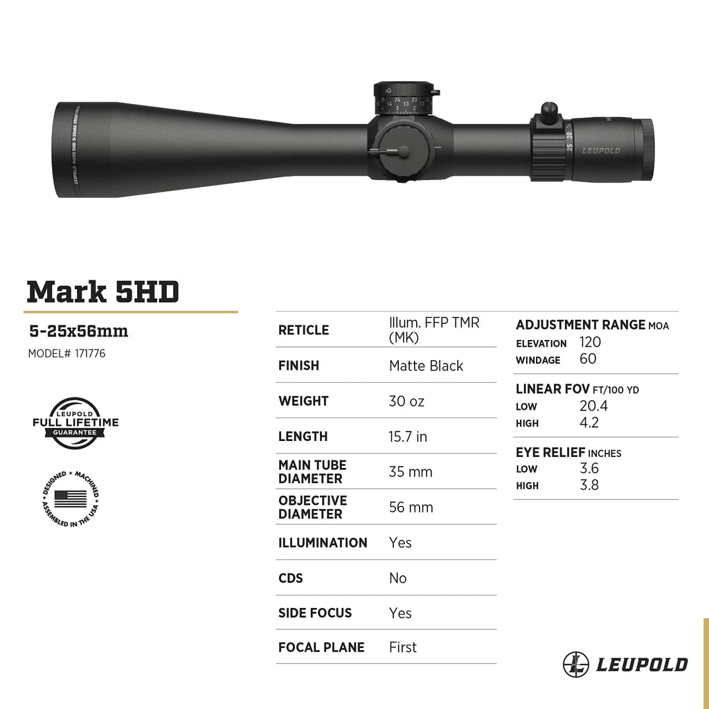 Mark 5HD Scope 5-25x56mm