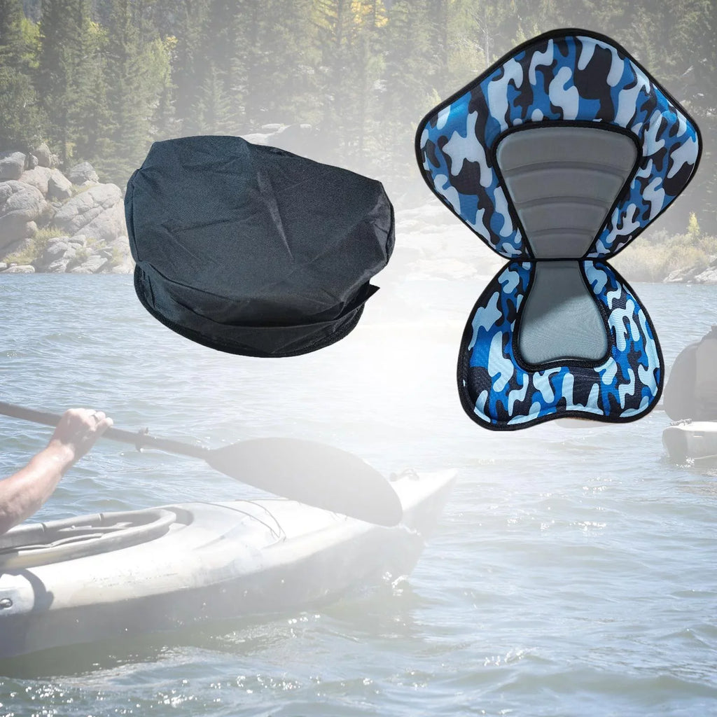 Support Detachable Fishing Back Canoes Strap for Stand Boat up Pad Adjustable Seat Kayaks Chair Sitting Kayak Seat Paddleboard Bleacher Seat
