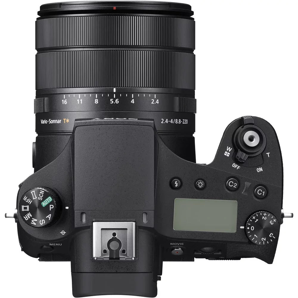 '-16GB + Warranty Cyber-shot + Yr Digital Battery DSC-RX10 Sony +1 IV Case Camera Extra