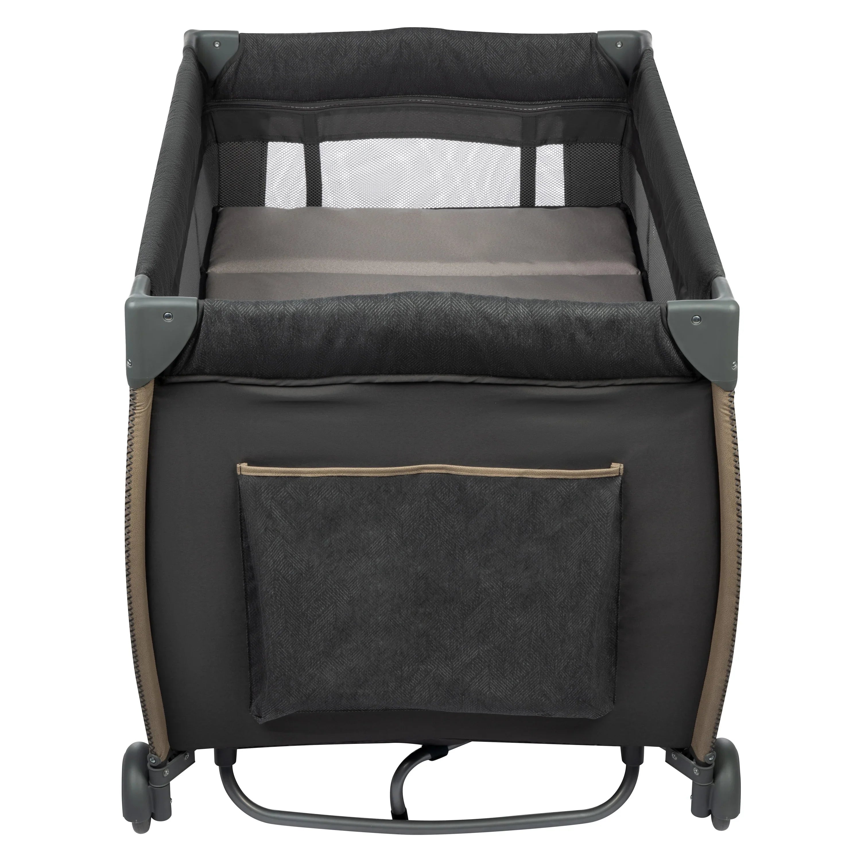 Full with Monbebe Point Rocking Bassinet, Size Castle Yard Play